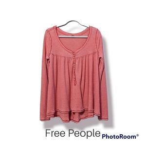 We the Free Long Sleeve Henley